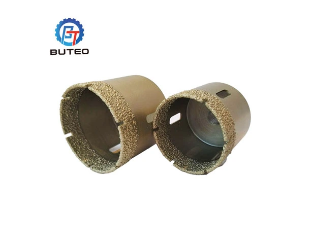 vacuum brazed diamond core bits